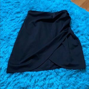 Asymmetrical skirt pencil skirt